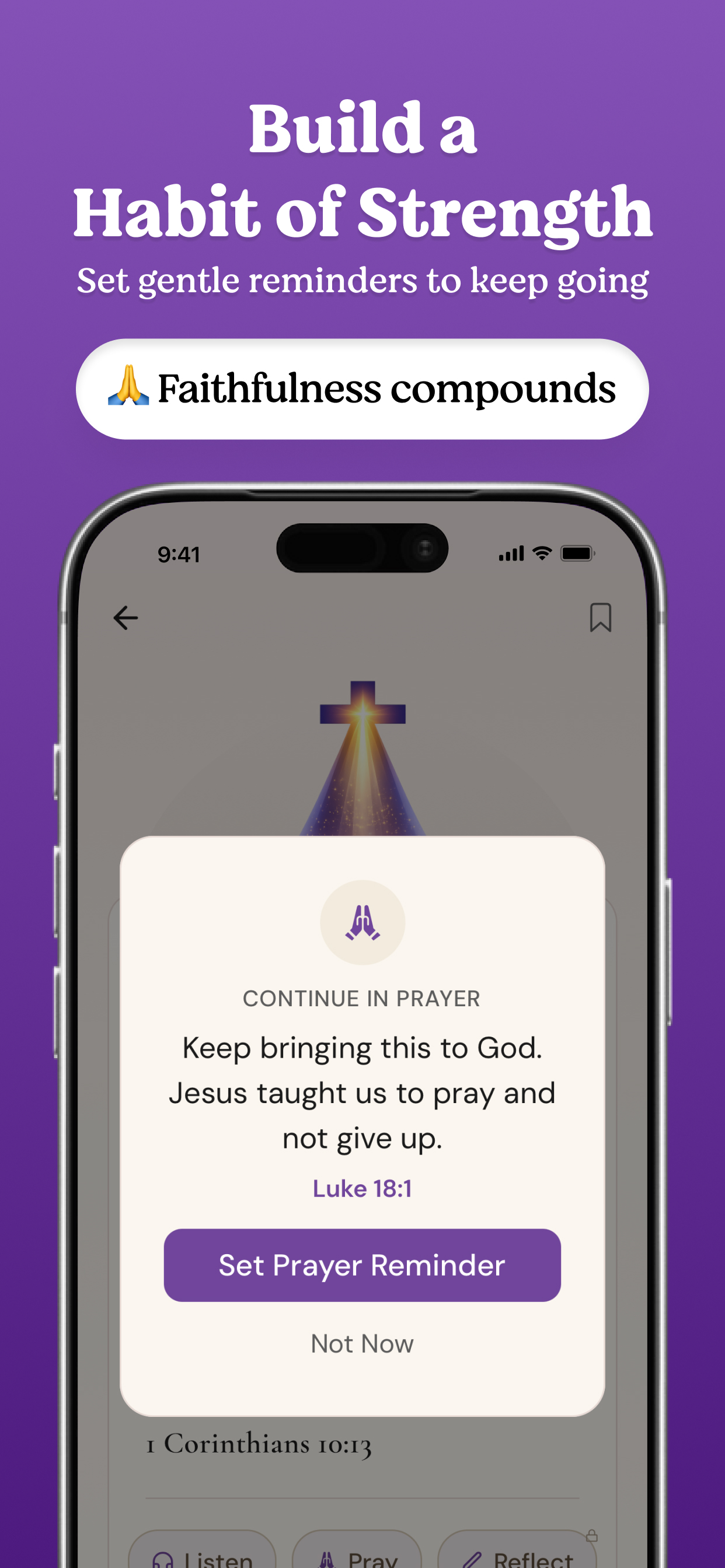 Build a habit of strength